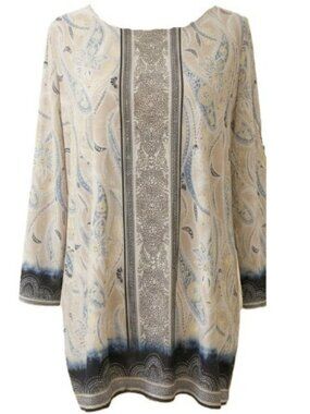 JM COLLECTION Women's Tunic Blouse. Size 0X (Plus)